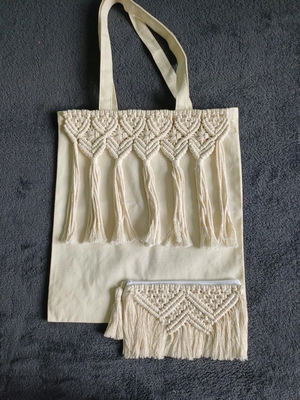 Sac fourre tout et trousse